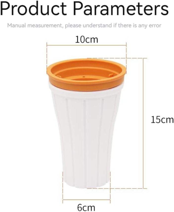 Vaso Slushy Exprimible Para Helados