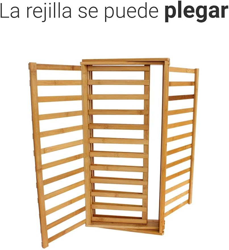 Organizador De Bambú 4 Niveles