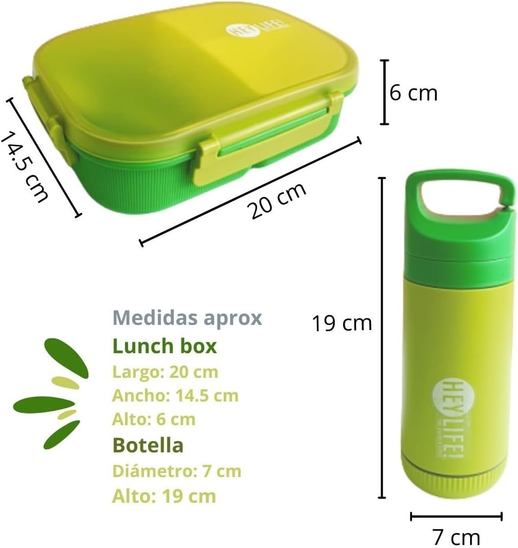 Kit De Lunch Portátil Para Escuela Y Oficina