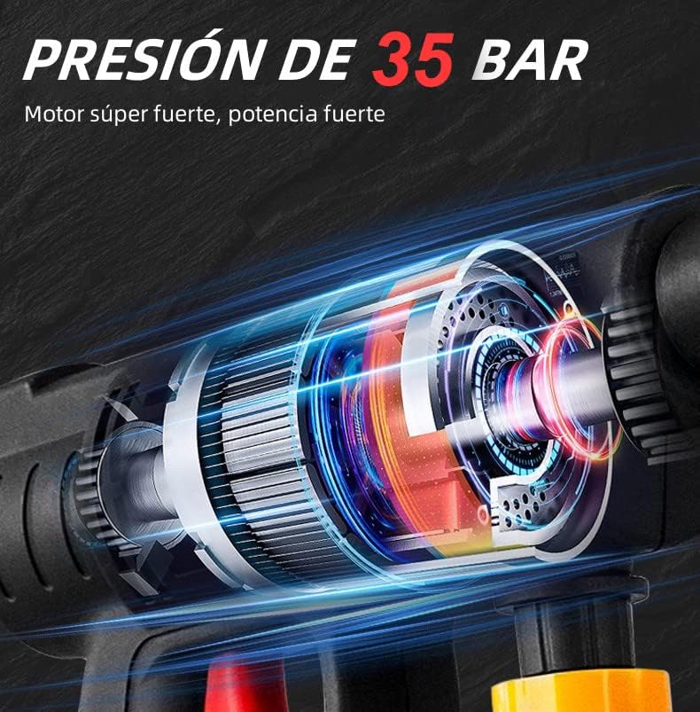 Hidrolavadora Eléctrica Portátil y Inalámbrica 680psi de Presión