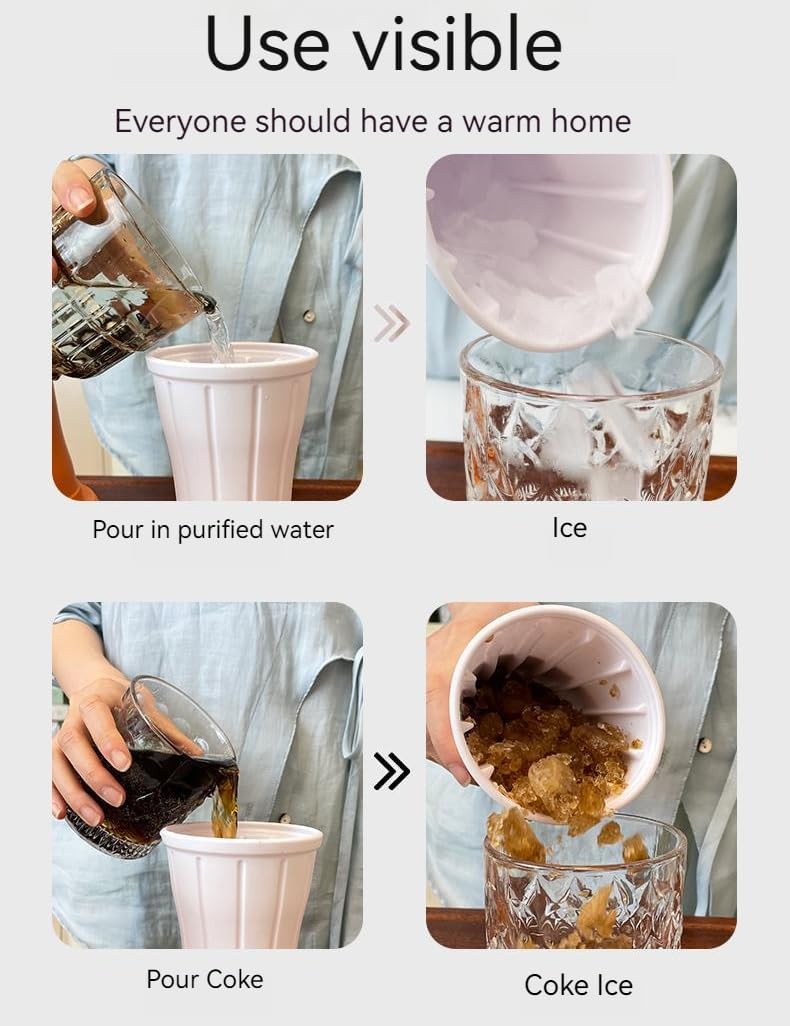 Vaso Slushy Exprimible Para Helados