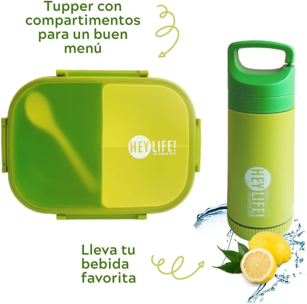 Kit De Lunch Portátil Para Escuela Y Oficina