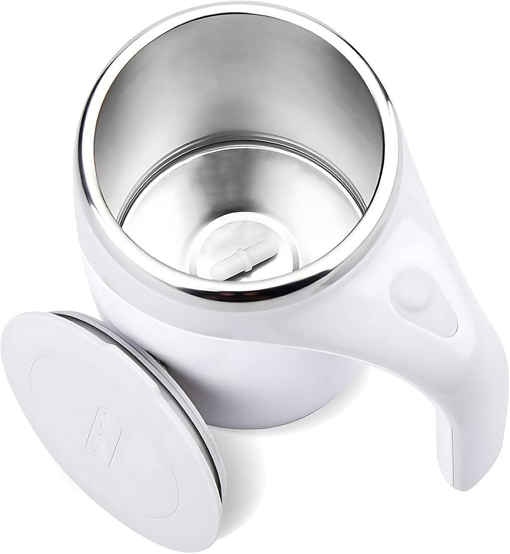 Taza Mezcladora Automática Agitador Bebidas Termo Acero