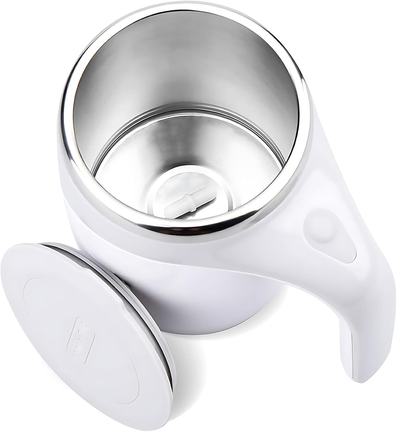 Taza Mezcladora Automática Agitador Bebidas Termo Acero