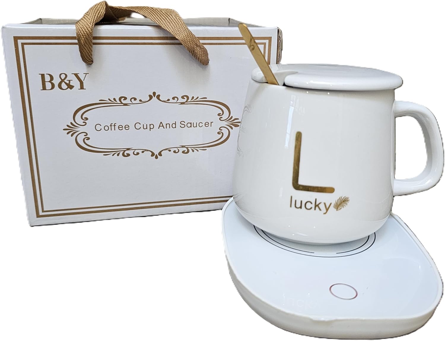 Taza Con Calentador Eléctrico