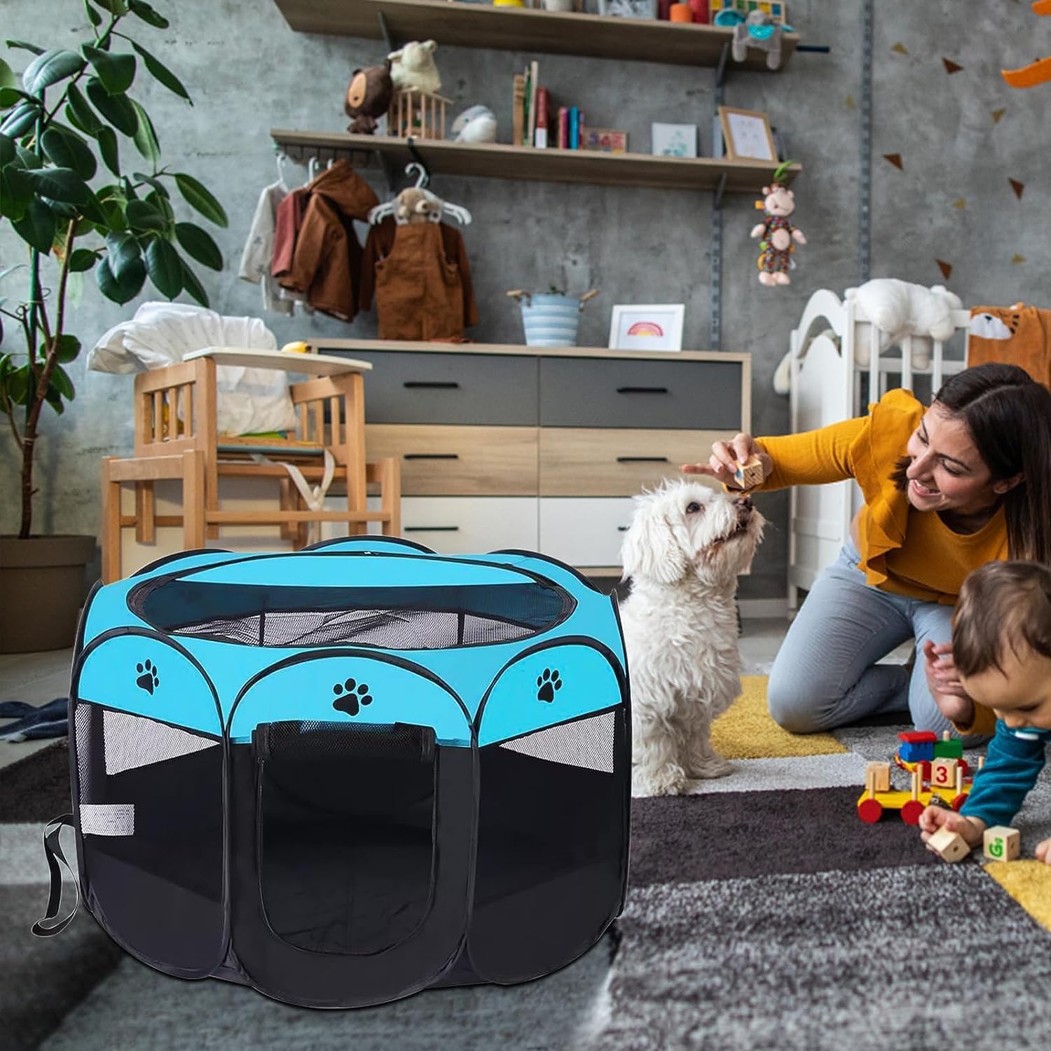 Casa Para Mascota Portátil Practica Y Ligera