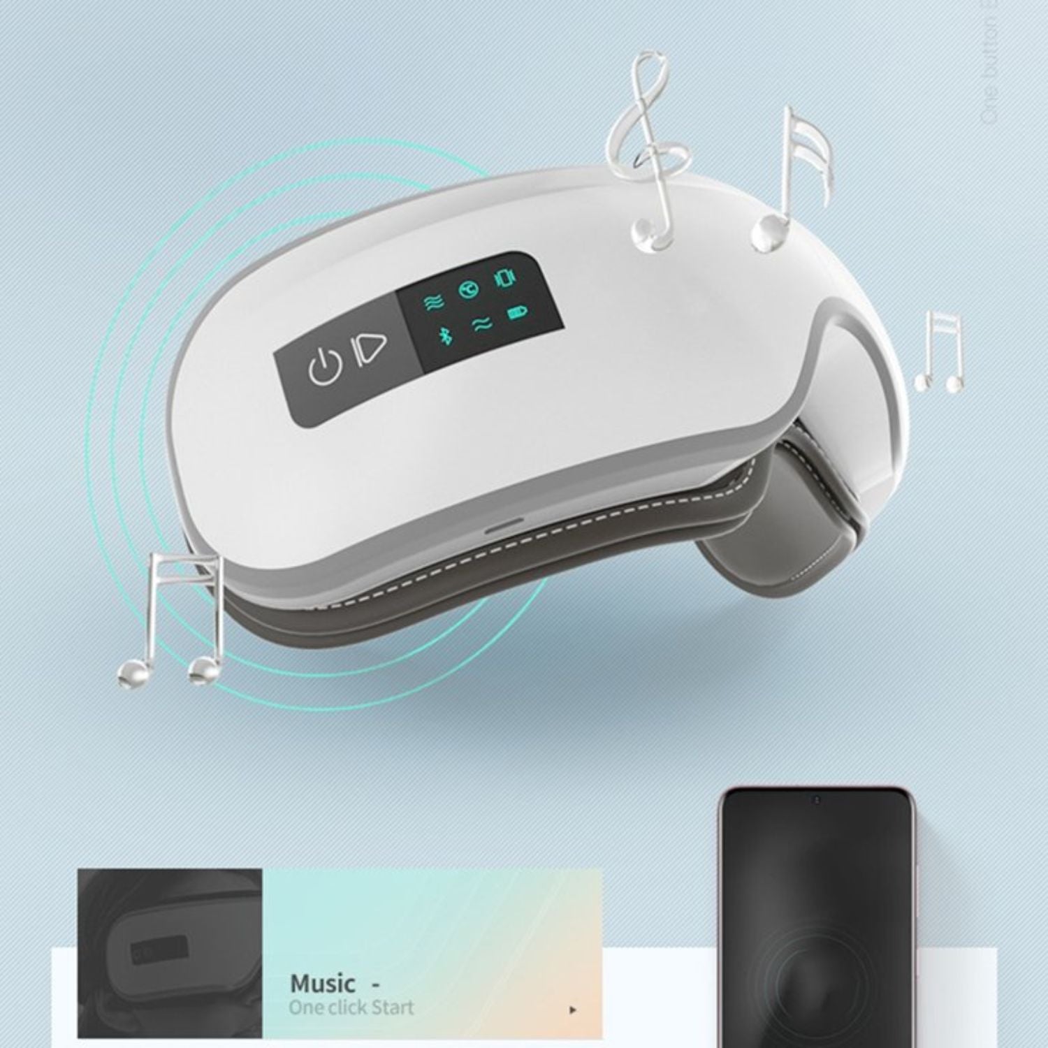 Masajeador De Ojos  Bluetooth