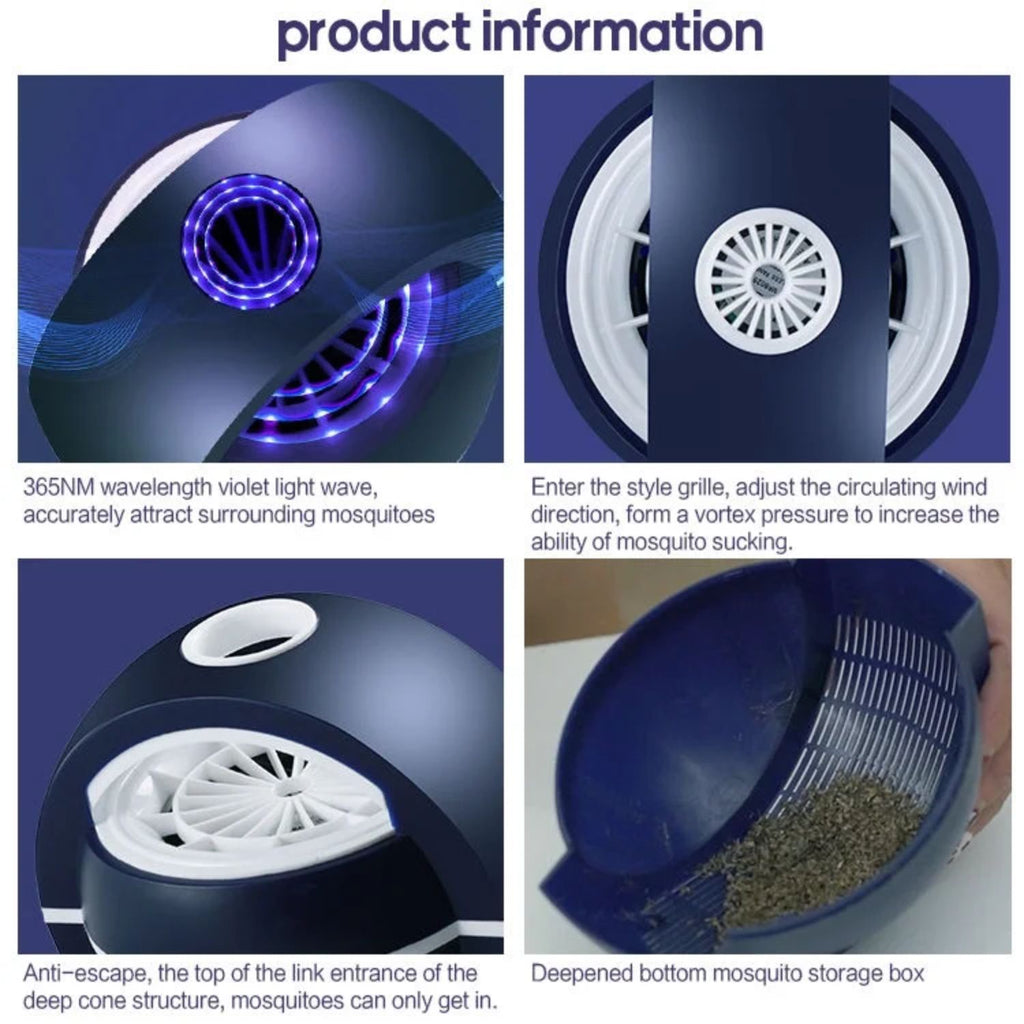 Lampara Mata Mosquitos UV