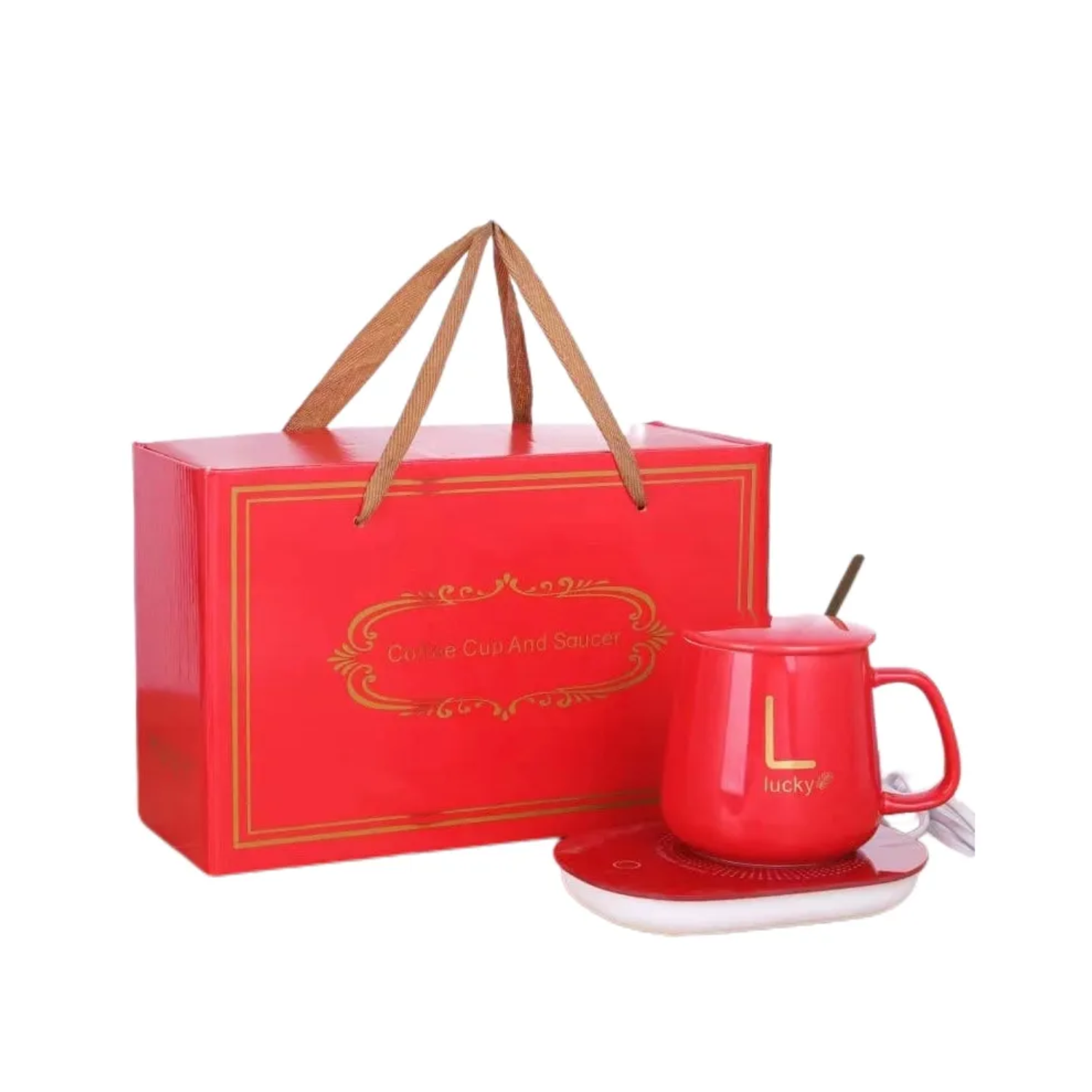 Taza Con Calentador Eléctrico
