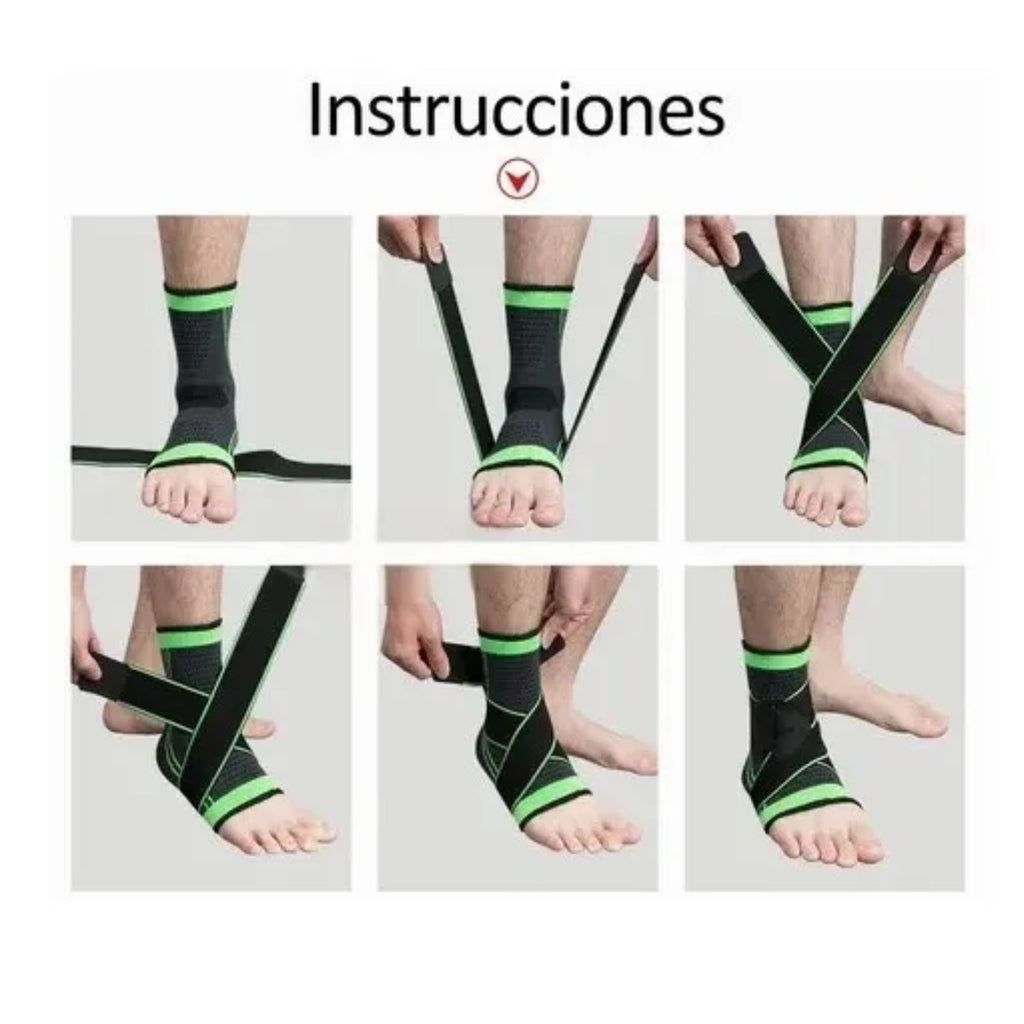 Tobillera De Compresión Ajustable