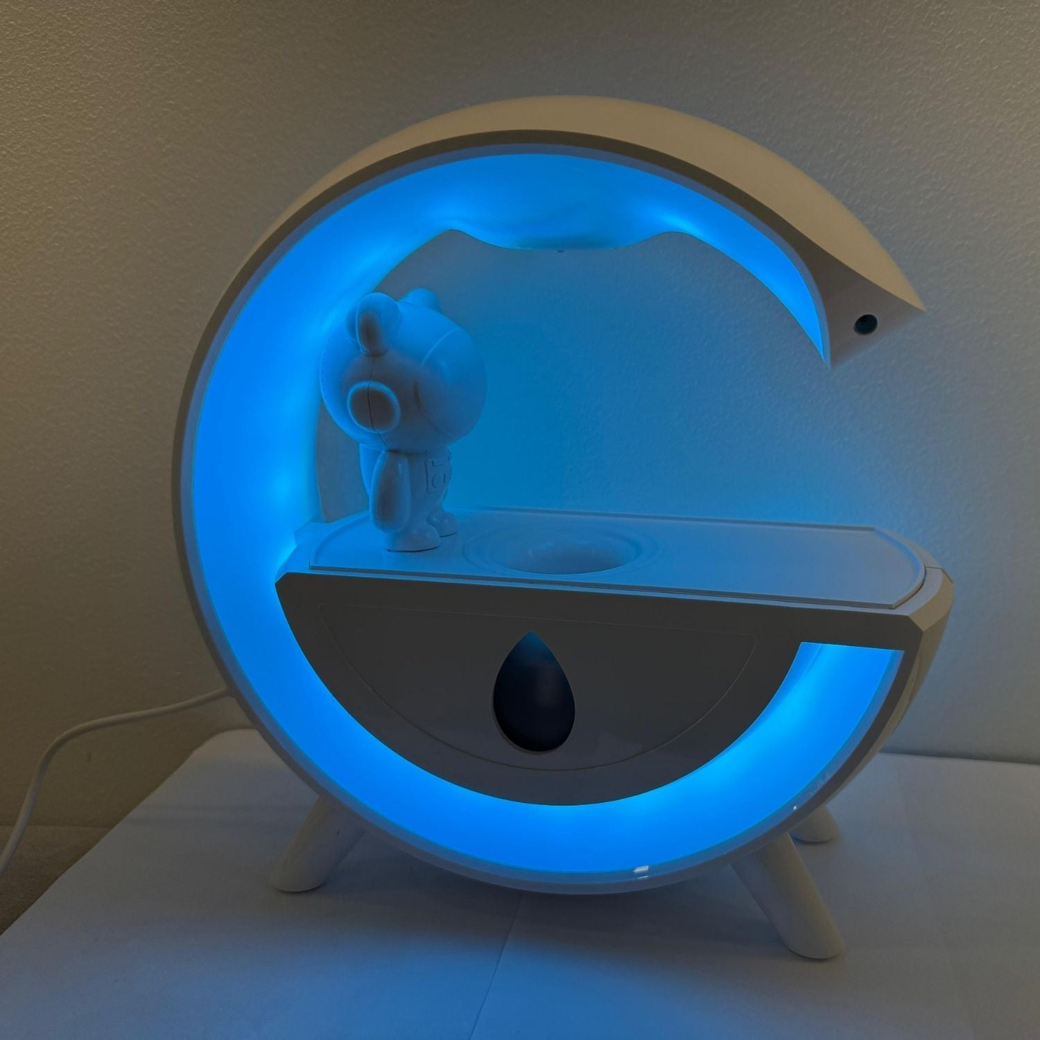 Humidificador Difusor Aromaterapia Con Bocina Y Lampara 3 En 1